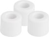 Benson Deurbuffers / deurstoppers rubbers - 3x - wit - 30 x 25 mm - met schroefbevestiging