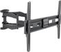 Goobay TV muurbeugel voor 37-80 inch schermen - Basic - Full Motion Draai- en Kantelbaar - Tot 80kg - Zwart