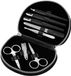 Westcott Manicureset Clauss 8 delig - in etui zwart