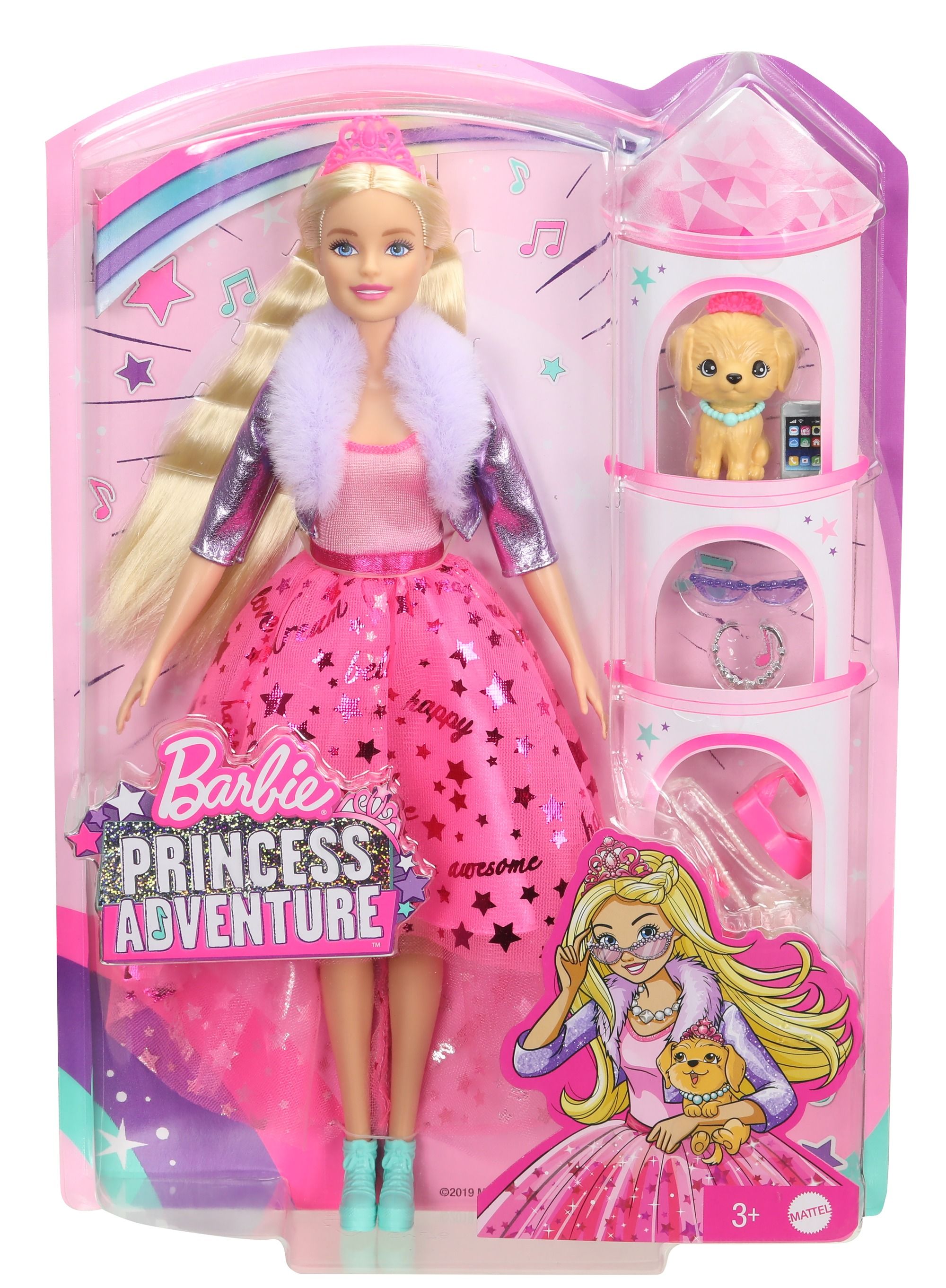 Barbie Dreamtopia Luxe Prinses - GML76 - 30cm - Meerkleurig