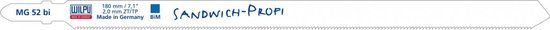 Rotec WILPU Decoupeerzaagblad MG 52 bi / T718BF (vpe 5)