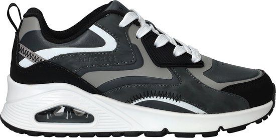 Skechers Uno Gen1 - Color Surge Sneakers Jongens - Grijs - Zwart - Wit - Maat 33
