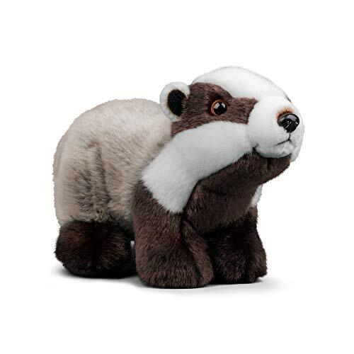 Animigos Pluche dier dak, knuffeldier in realistisch design, behaaglijk zacht, ca. 26 cm groot