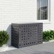 Vidaxl Housse de climatiseur anthracite 90 X 40 X 60 cm acier