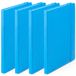 Merkloos Bellatio Decorations Hard Cover notitieboekje - A5 - Lichtblauw