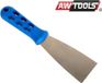 AWTOOLS spatule en acier inoxydable, 60 mm, avec manche en plastique