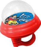 Tataway Disney Mickey Mouse plastic luchtbel met zachte plastic dop voor kinderfiets, blauw en rood