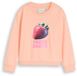 Tom Tailor - Cropped sweatshirt met print - Maat 116/122 - peach bloom