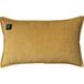Warmpi Coussin chauffant chenille ocre jaune – 50x30 cm – Coussin ergonomique chauffant électriquement – Inclut une banque d'alimentation de 10 000 mAh – 2 panneaux chauffants infrarouges – 3 niveaux de chaleur jusqu'à +/- 60°C