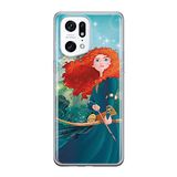 ERT GROUP mobiel telefoonhoesje voor Oppo FIND X5 PRO origineel en officieel erkend Disney patroon Merida 002