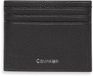 Calvin Klein Men's FOIL Emboss EW Card CASE LV04D1060G Card Holder, Black