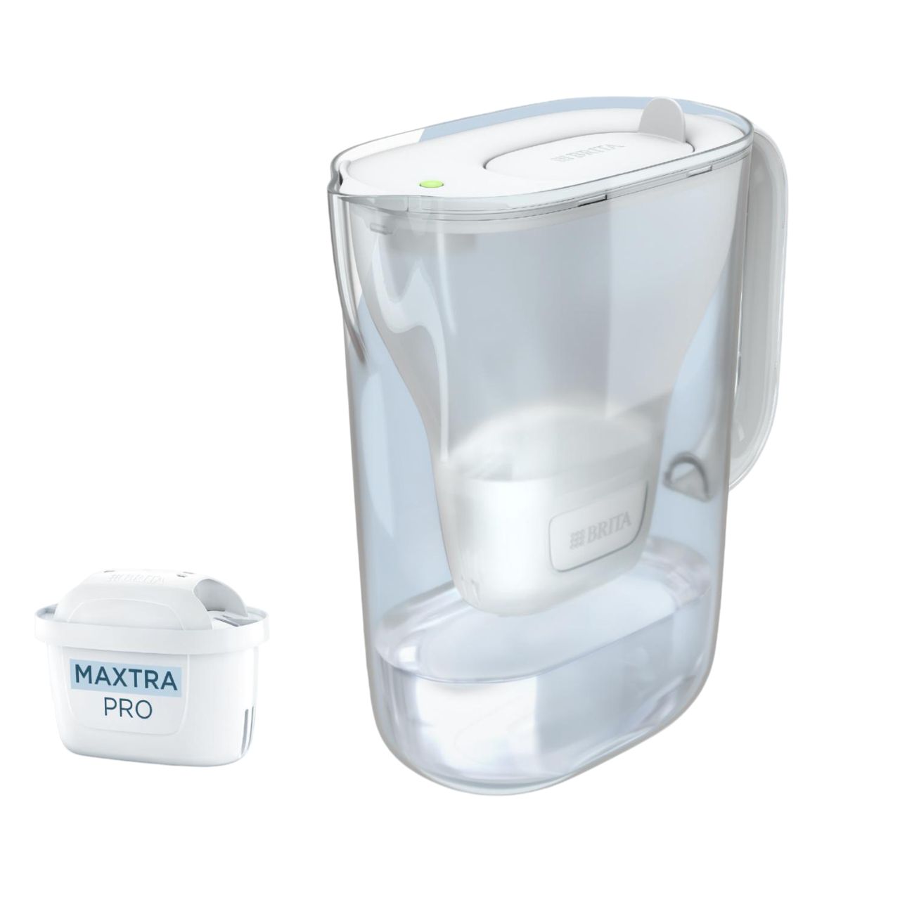 Brita Style Essential Waterfilter Pitcher - 2.4L - White/Transparent