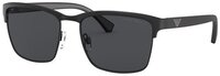 Emporio Armani Zonnebril - EA2087 - Grijs - Zwart - Mannen