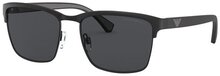Emporio Armani Zonnebril - EA2087 - Grijs - Zwart - Mannen