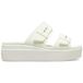 Crocs Brooklyn Buckle Low Wedge Platform Dames
