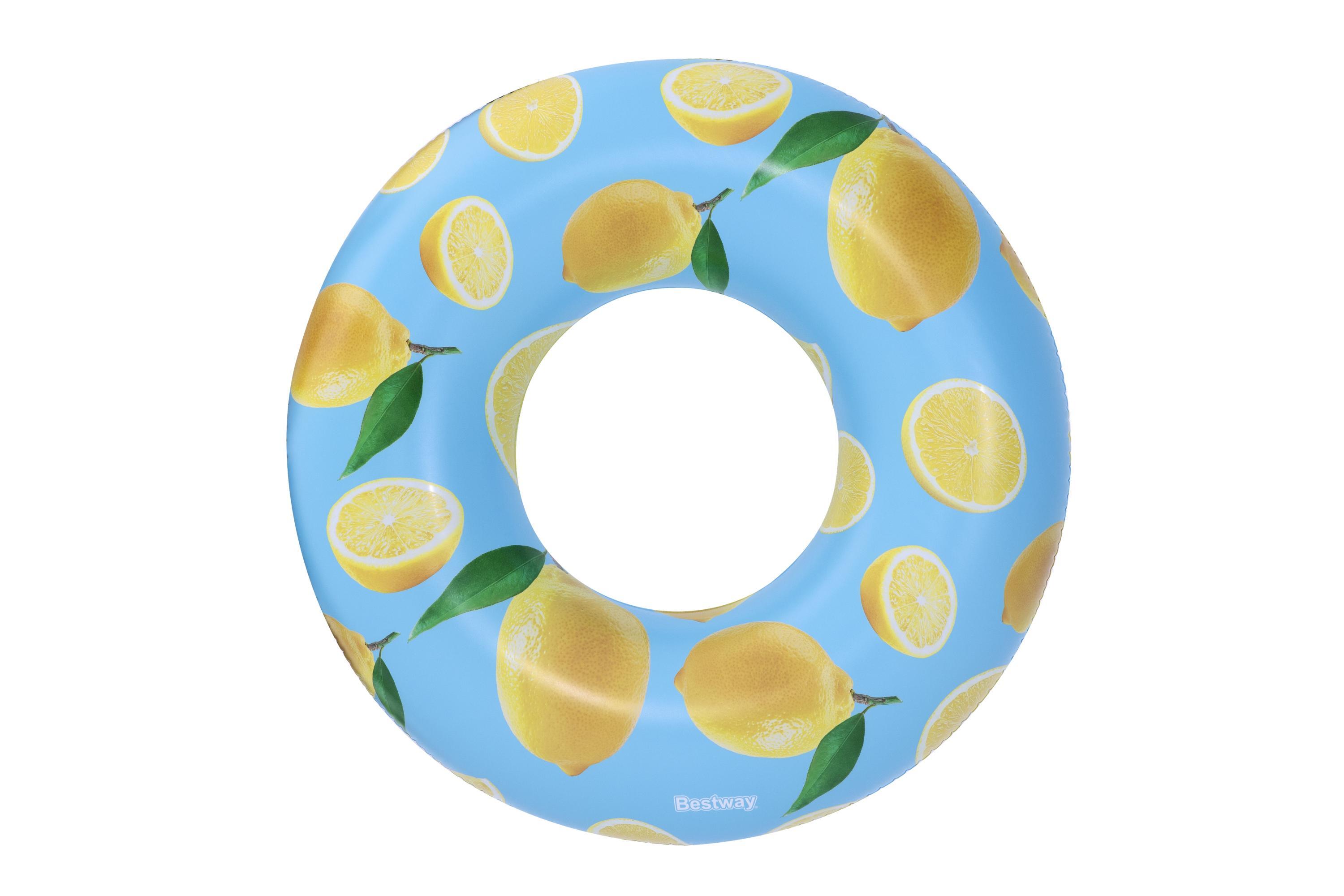 Bestway Φ47"/Φ1.19m Scentsational Lemon Swim Ring