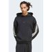 adidas Sportswear boxy sweater met logo - zwart