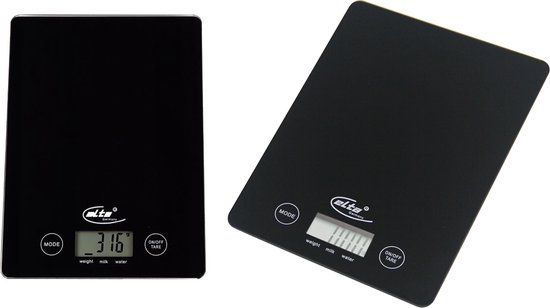 Elta Digitale Keukenweegschaal - 5kg - Zwart