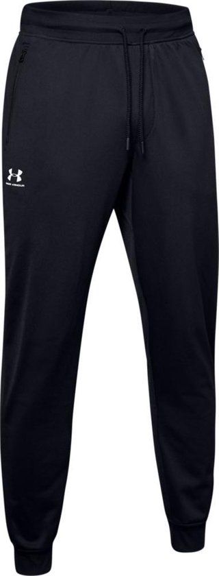 Under Armour Sportstyle Tricot Jogger Heren Sportbroek - Zwart - Maat M