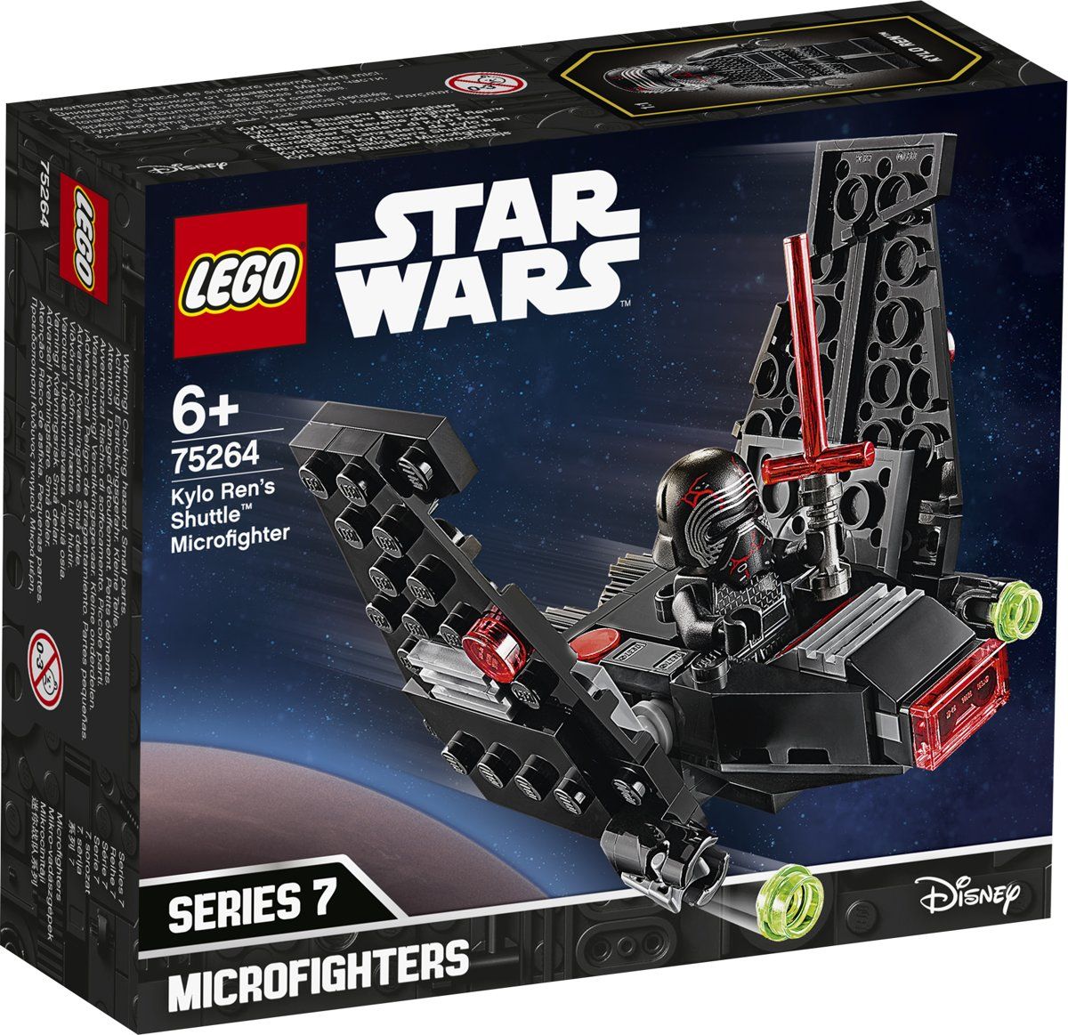 LEGO Star Wars Kylo Ren's Shuttle Microfighter - 75264