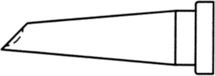 Soldeerpunt Weller LT GW Soldering Tip With Solder Deposit Tip 45° 3.2 Mm