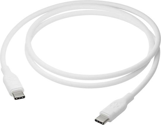 dbramante1928 re-charge - Oplaadkabel - USB-C naar USB-C - 100 Watt - 1,2 meter - Wit