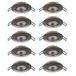 EGLO 10-delige set LED inbouwspots Cedrez, Ø 9 cm