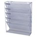 Viking Wandfolderhouder 105x405x325mm zilver 5 vakken