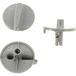 Moulinex Bouton Gris Par 3, Ss-186511 Ss-187755 - Four