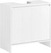 BZR Meuble sous lavabo - Blanc - 60x61x30 cm