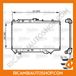 Valeo Radiateur 731072 | Compatibel met: MAZDA 323 C IV, 323 F IV