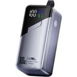 SZSMART Powerbank SZSMART TP01 PD40W Type-C 100W pour tablette et téléphone avec câble de chargement 20000mAh - Gris