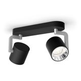 Philips Hue Philips LED SceneSwitch Byrl Railspot Zwart 2-lichts