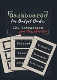 Dashboards Bookmundo Dashboards für Budget Binder A6