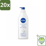 Nivea 20 x Lotion pour le corps express avec pompe - Pour peau normale à sèche - 400 ml