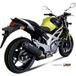 Mivv échappement moto Oval Carbon Cap carbone Suzuki Gladius SFV 650