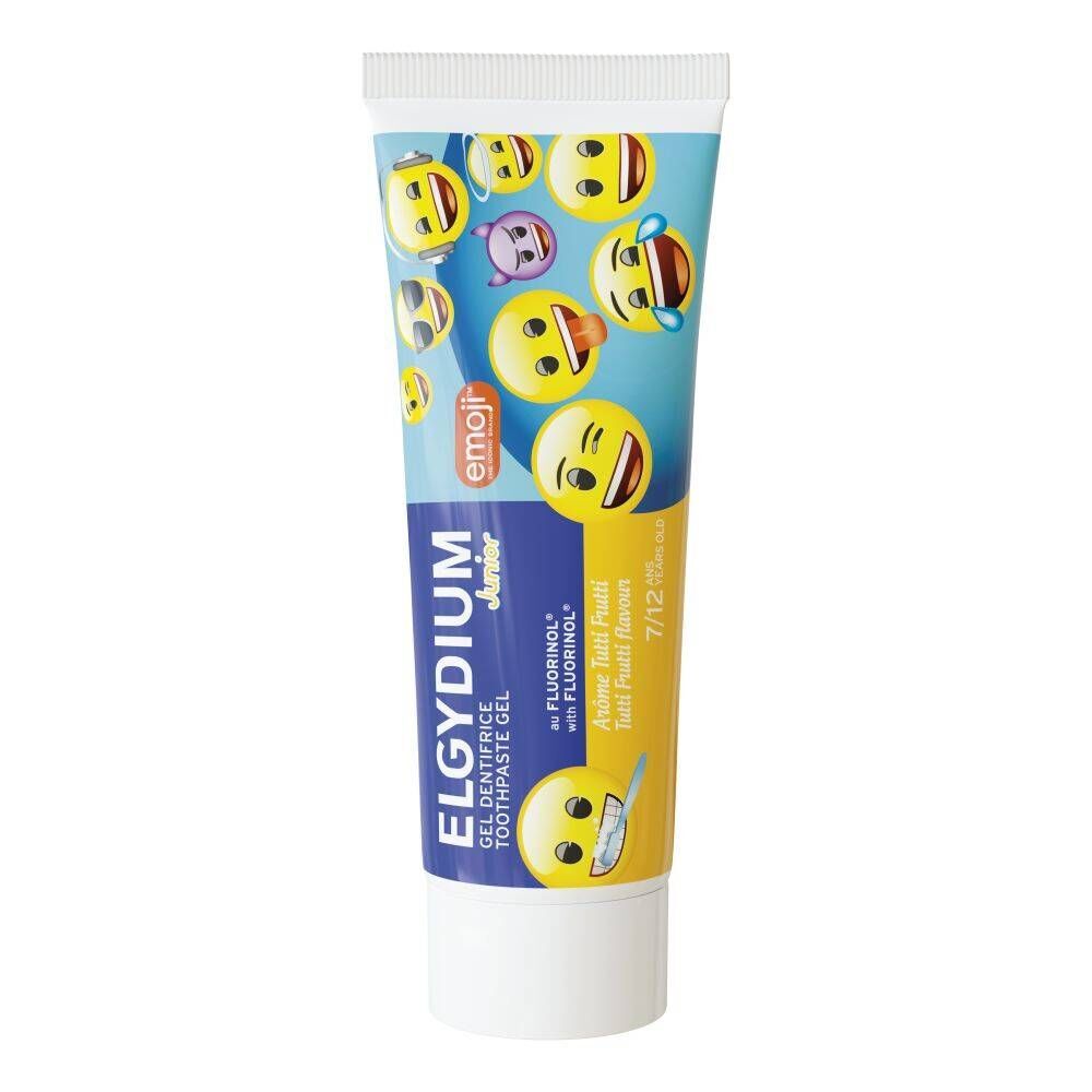 Elgydium Elgydium Junior Emoji Tandpasta Gel Tutti Frutti 50 ml