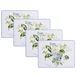 Laura Ashley Kurk Placemats 40,6 x 30,5 cm, Set van 4, Lelietje-van-dalen