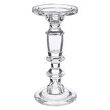 Atmosphera Kandelaar Decoglass - Glas - Transparant - 11 x 24 cm