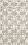 Safavieh Vloerkleed Lolita Wol Zilverkleurig Klassiek 122 x 183 cm