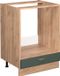 Vicco Fame-Line Armoire de four – 60 cm sans plan de travail Vert-Or Campagne