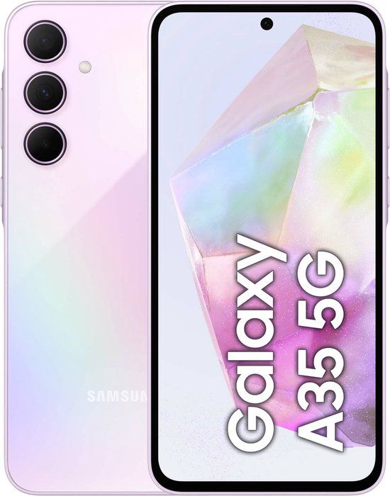 Samsung Galaxy A35 5G 128GB - Awesome Lilac - 6.6" Super AMOLED - Android 14