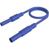 Hirschmann Test & Measurement MAL S GG-B 200/2,5 bl Veiligheidsmeetsnoer 4mm-veiligheidsstekker 4mm-veiligheidsbus 200 cm Blauw 1 stuk(s)