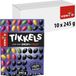 Venco Tikkels Drop & Fruit - Drop & Fruitsmaak - 10x245g