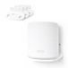 Promount Support mural utilisable derrière une vitre pour Netgear Orbi AX1800 – Support mural – Vis et chevilles incluses