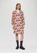 s.Oliver Jurk beige / framboos / bordeaux / wit