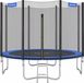 And Outdoormatch Myron Trampoline avec filet de sécurité - Rond - 305 cm - Noir Bleu