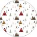 Bonateks Tapis de souris rond imprimé numériquement