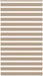 Zebra Zebra Rolgordijn 120x200 cm stofbreedte 115,9 cm polyester zandbruin