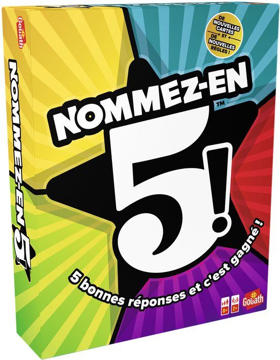 Goliath Bordspel Nommez-en 5! FR